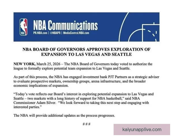 Shams：NBA扩军提案有望通过 森林狼可能迁入东部成为新焦点